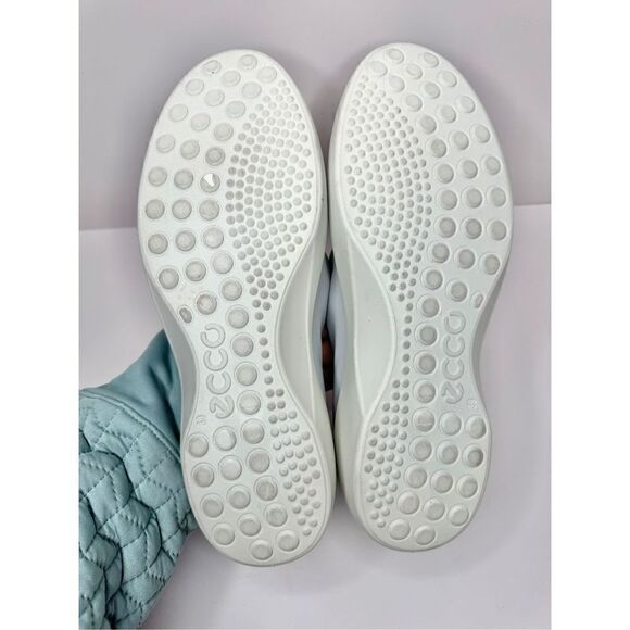 Ecco Soft 7 Sneaker Womens Size 8.5 Gray Slip On Wedge Shoes - Picture 10 of 10